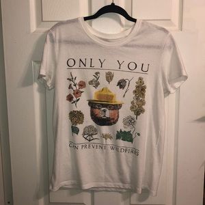 Smoky the bear T-shirt